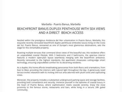 Apartamento à venda em Nueva Andalucía, Marbella, Málaga (Espanha)