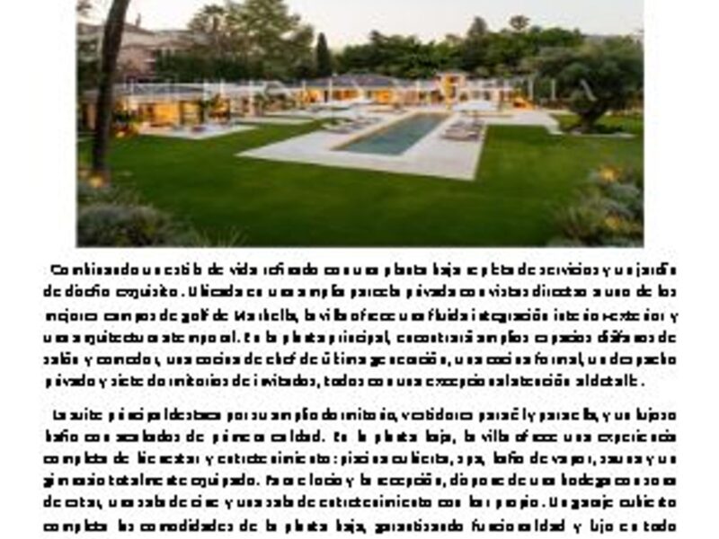 Villa til salg i Nueva Andalusien, Marbella, Málaga (Spanien)