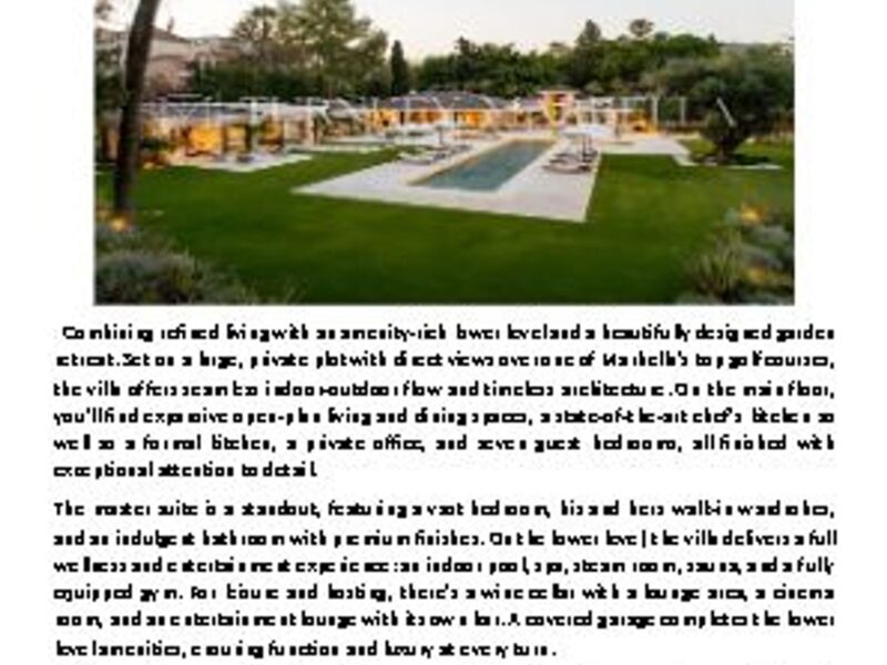 Villa til salg i Nueva Andalusien, Marbella, Málaga (Spanien)
