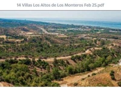 Land for sale in Rio Real-Los Monteros, Marbella, Málaga (Spain)
